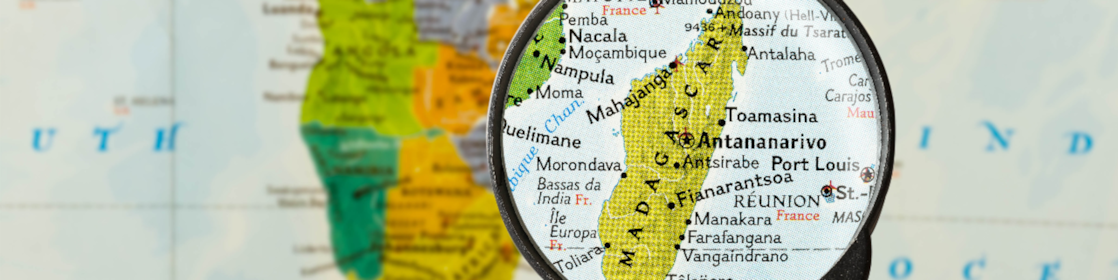 Localisation géographique de Madagascar