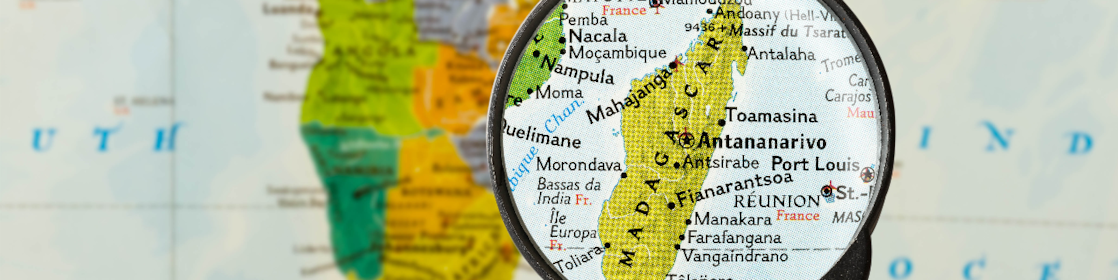 Localisation géographique de Madagascar