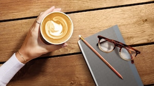 Cappucino dans une tasse