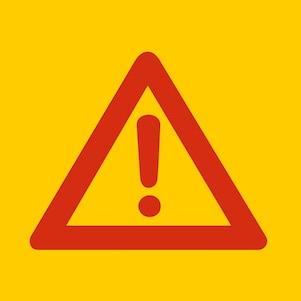 panneau de danger