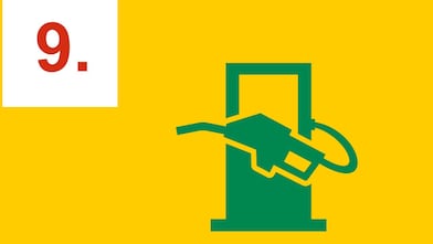 Pompe à essence avec pistolet