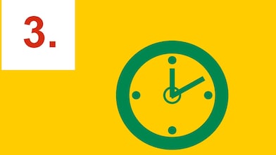 Horloge indiquant dix heures douze