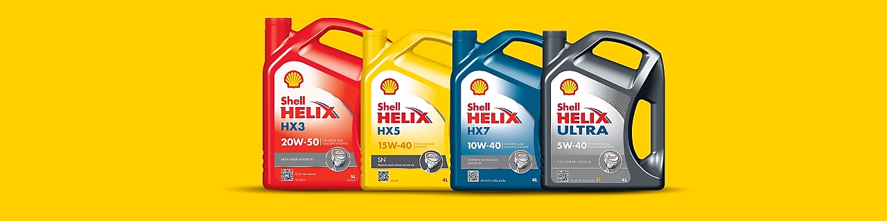 Découvrez les huiles moteurs Shell Hélix pour voiture