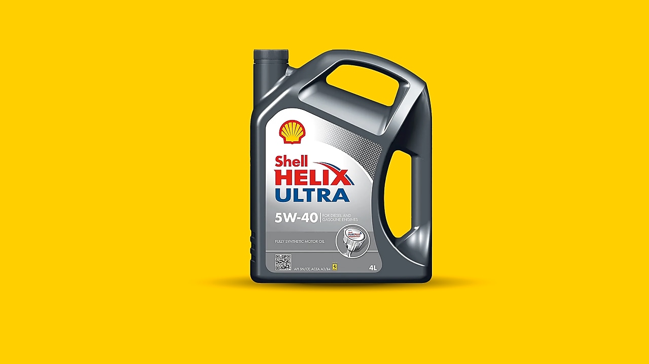Shell Helix Ultra 5W-40 - Huile moteur 100% synthétique