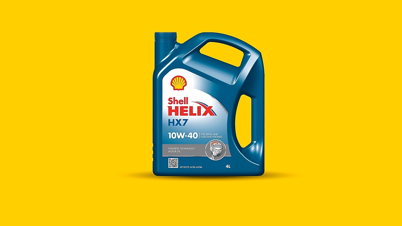 Shell Helix HX7 10W-40 - Huile moteur semi-synthétique