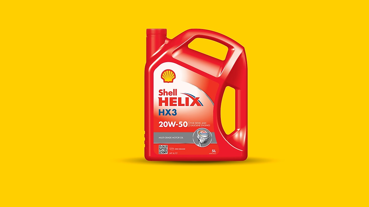 Shell Helix HX3 20W-50 - Huile moteur minérale