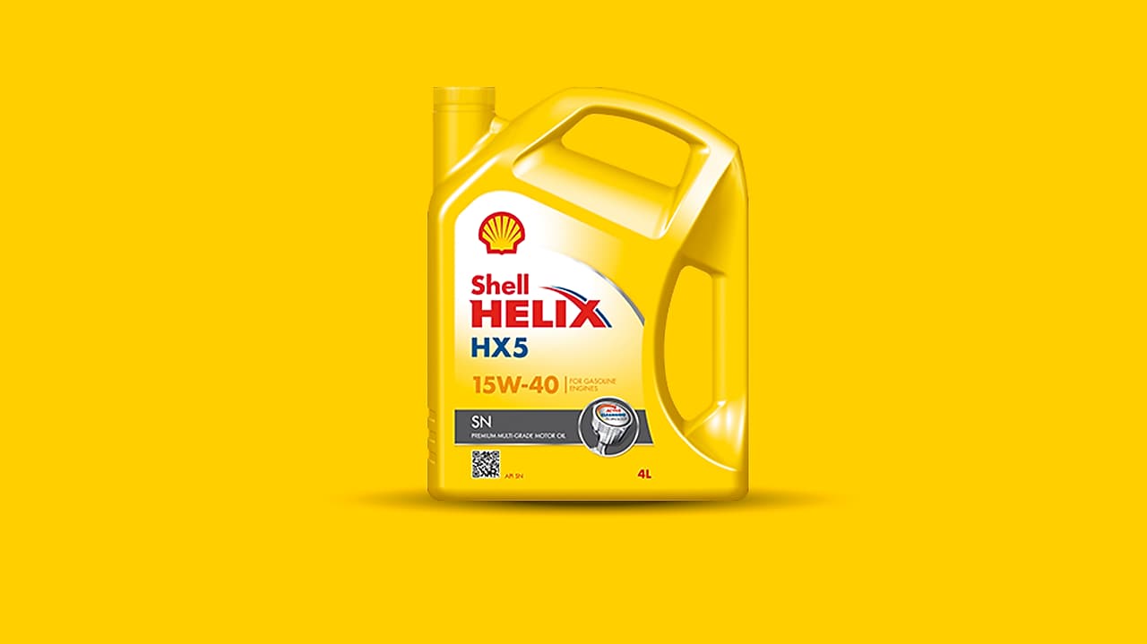 Shell Helix HX5 15W-40 - Huile moteur minérale