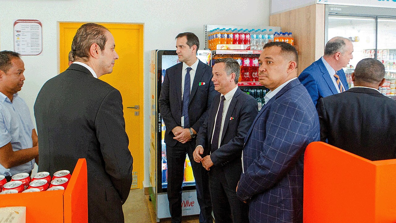 Boutique Shell Select à la station Imanjaka à Ambodihady