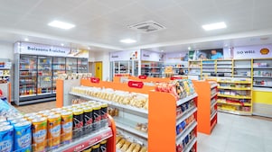 ​L'intérieur de la station Shell Anosibe