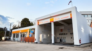 Baies de vidange de la station